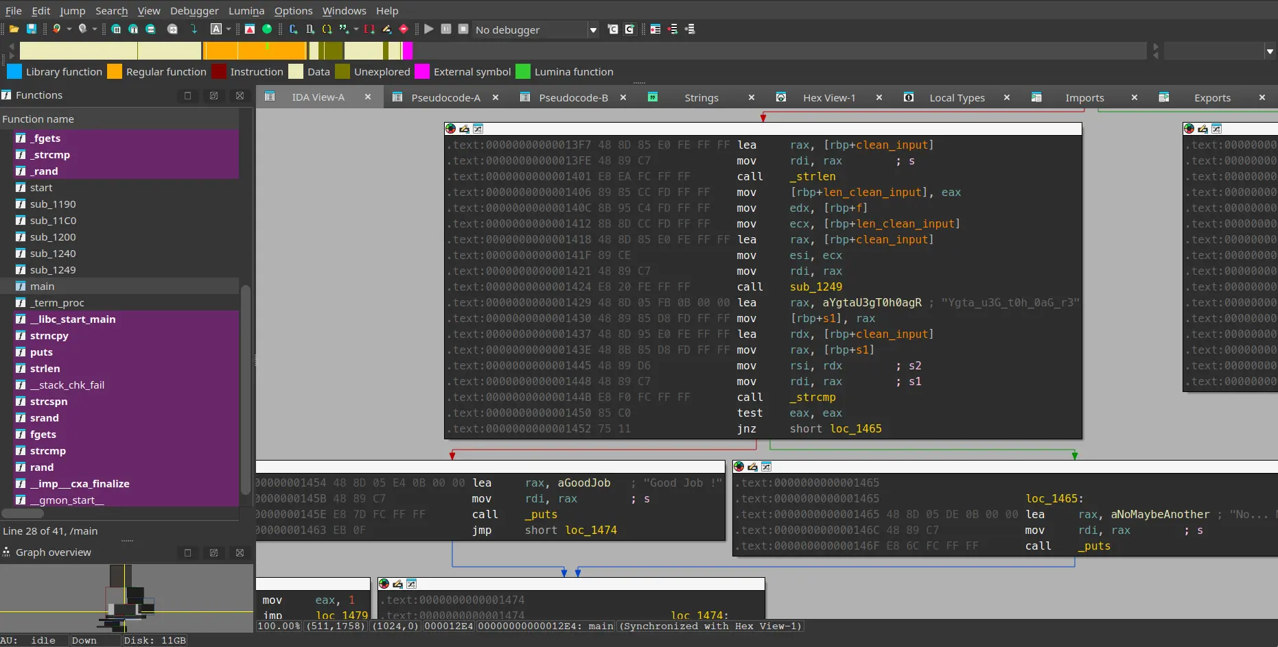 Crackme: 45exile's Shuffle